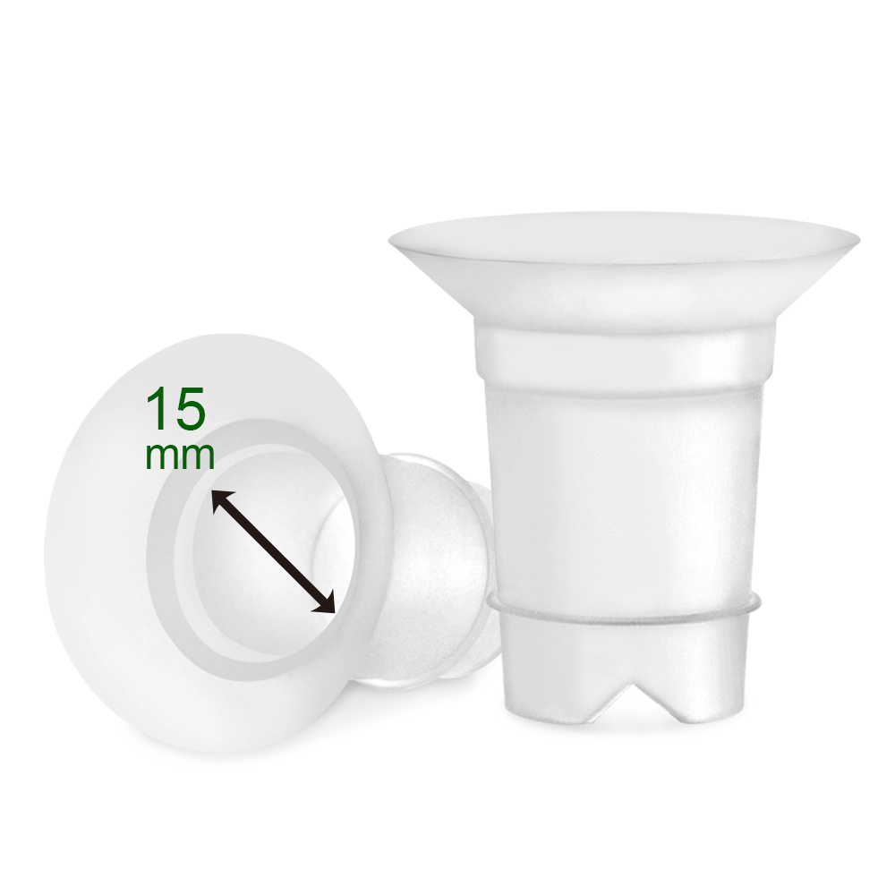 (image for) Maymom Silicone 15 mm Insert for Freemie 25 mm cup; 2pc/box - Click Image to Close